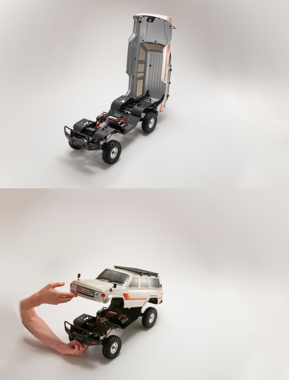 KYOSHO KC10シリーズ レディセット トヨタ ランドクルーザー 60 ボディ